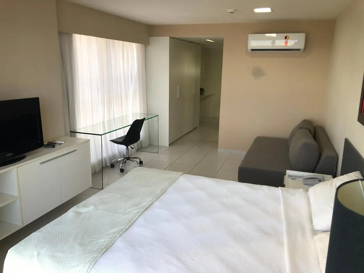 Beach Class Internacional - Flat Hotel Recife Brazília